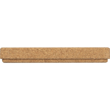 Logo trade corporate gifts picture of: Twist-ballpen metal and cork LILLEHAMMER