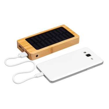 Logotrade business gifts photo of: Bamboo power bank BAKERSFIELD