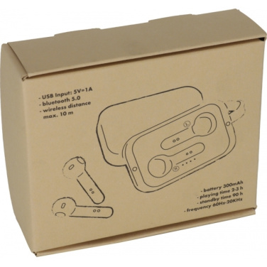 Logo trade promotional gifts picture of: Bluetooth earbuds BARCELONA