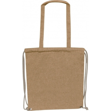 Logo trade corporate gifts picture of: Recycled cotton bag ADDISON