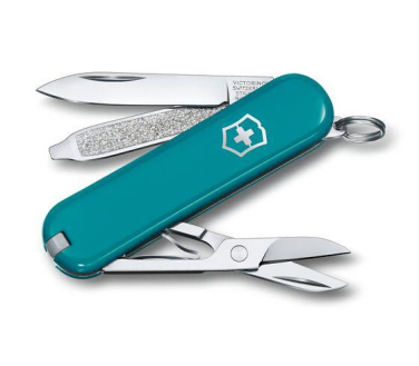 Logo trade promotional merchandise image of: Pocket knife CLASSIC SD Victorinox