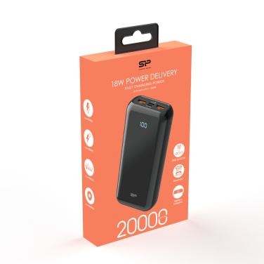 Logo trade promotional merchandise picture of: Power bank Silicon Power QS28 20000 mAh