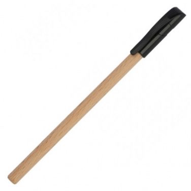Logotrade promotional item picture of: Wooden ballpen PALMDALE
