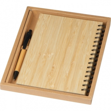 Logo trade corporate gifts picture of: A5 notebook PISA