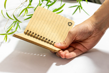 Logo trade promotional giveaway photo of: A6 notebook PHOENIX