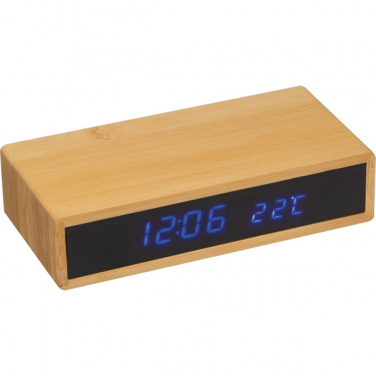 Logo trade promotional product photo of: Desk clock TRONDHEIM