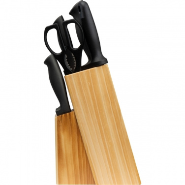Logo trade advertising product photo of: Knife block BERLIN