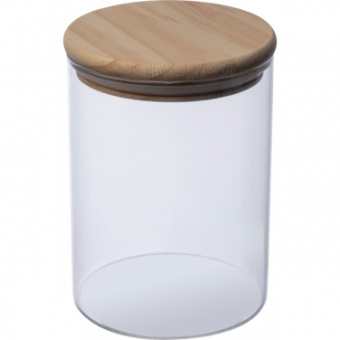 Logo trade advertising products image of: Pojemnik szklany OSAKA 700 ml
