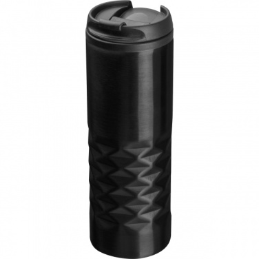 Logo trade promotional product photo of: Thermal stainless steel mug SANTANDER 500 ml