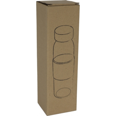 Logo trade promotional product photo of: Glass bottle SKOPJE 500 ml