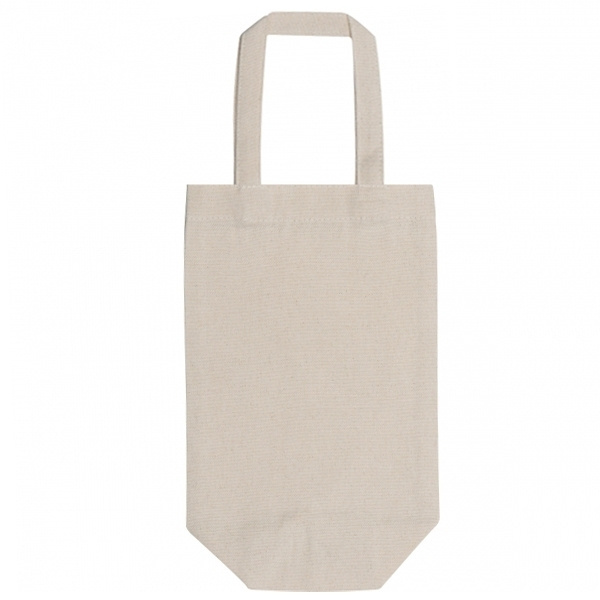 Logo trade promotional gifts image of: Cotton wine bag NICE