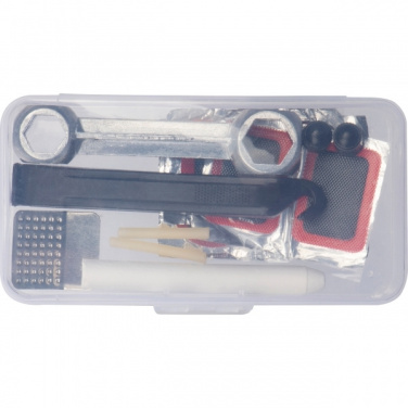 Logo trade promotional merchandise image of: Bicycle repair kit ROCHELLE