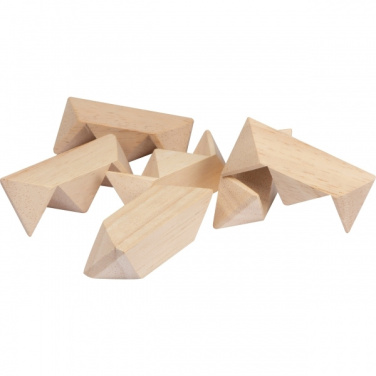 Logotrade promotional merchandise picture of: Wooden puzzle TOULOUSE