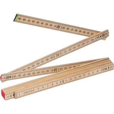 Logo trade business gift photo of: Folding rule ST. GALLEN