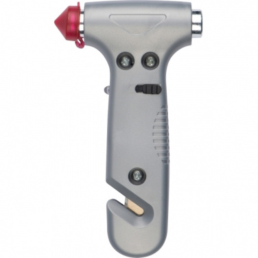 Logo trade business gift photo of: Emergency hammer VALENCIA