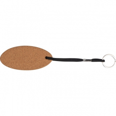 Logo trade advertising products picture of: Cork keyring ROSKILDE