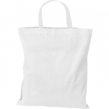 Logotrade corporate gift picture of: Cotton bag with short handles BREGENZ