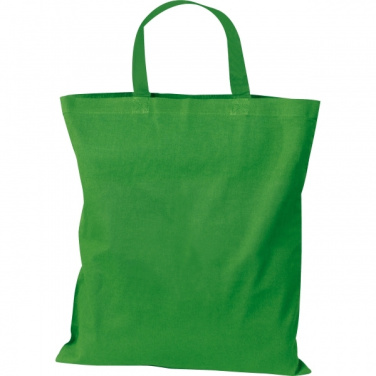 Logotrade promotional merchandise picture of: Cotton bag with short handles BREGENZ