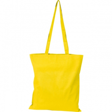 Logo trade corporate gifts image of: Cotton bag with long handles COPENHAGEN