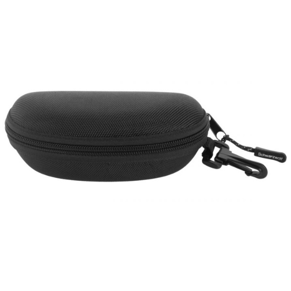 Logo trade promotional product photo of: Case for sunglasses ARKANSAS Schwarzwolf
