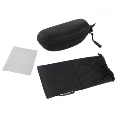 Logotrade promotional product picture of: Case for sunglasses ARKANSAS Schwarzwolf