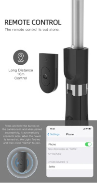 Logotrade business gift image of: Selfie stick with tripod, K06