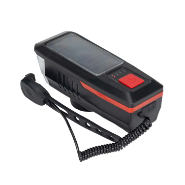 Logotrade promotional giveaway image of: Solar bike light with horn, MC-5