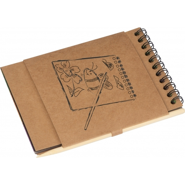 Logo trade advertising products picture of: Scratching block INNSBRUCK
