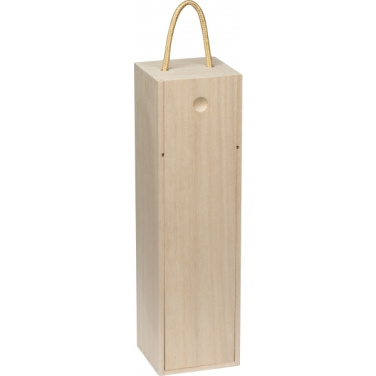 Logo trade promotional gifts image of: Wine box DAVENPORT