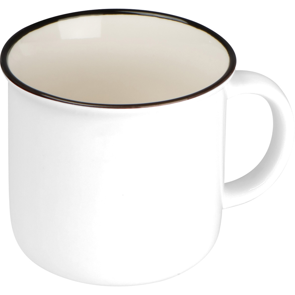 Logo trade promotional giveaways picture of: Ceramic mug TRAPANI 350 ml
