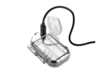 Logotrade promotional giveaway picture of: Electrical lighter CALBUCO Schwarzwolf