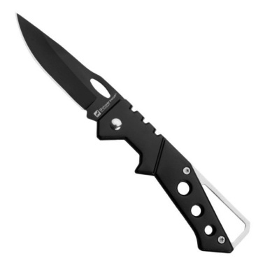 Logo trade promotional products picture of: Folding knife GEDIZ Schwarzwolf