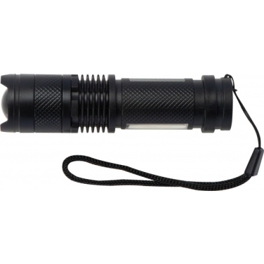 Logo trade business gifts image of: Rechargeable flashlight AARHUS
