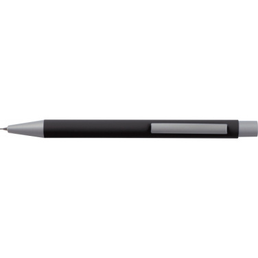 Logo trade promotional item photo of: Mechanical pencil soft touch ANCONA