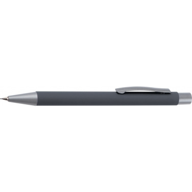 Logotrade promotional giveaway image of: Mechanical pencil soft touch ANCONA