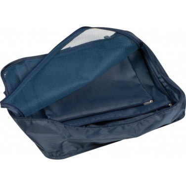 Logo trade promotional merchandise photo of: 4-piece travel set BELMONT
