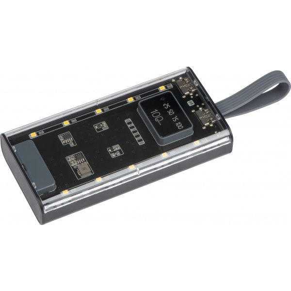 Logo trade corporate gift photo of: Power bank 10 000 mAh DARWIN