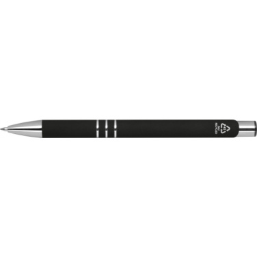 Logotrade promotional gift picture of: Semi gel pen soft touch DUNMORE