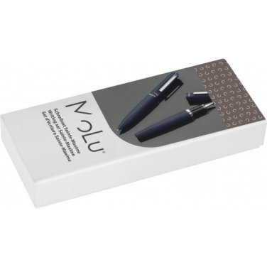Logotrade promotional giveaway image of: Writing set soft touch SAINTE MAXIME MoLu