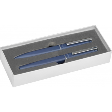 Logo trade corporate gifts image of: Writing set soft touch SAINTE MAXIME MoLu