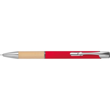 Logo trade promotional giveaways picture of: Recycled ballpoint pen Naples