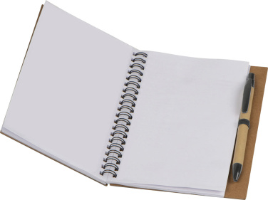 Logo trade corporate gift photo of: Spiral notebook Ravenna