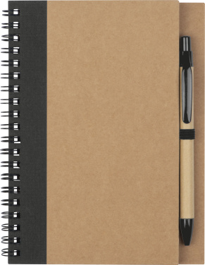 Logo trade promotional gifts picture of: Spiral notebook Ravenna