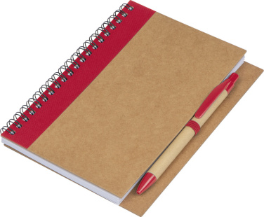 Logo trade promotional gift photo of: Spiral notebook Ravenna