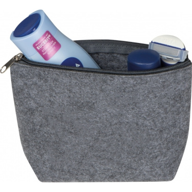 Logotrade promotional merchandise image of: RPET cosmetic bag Cremona