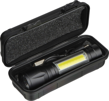 Logotrade business gifts photo of: Rechargeable flashlight Tokyo