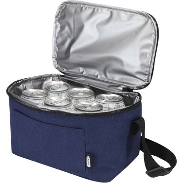 Logo trade promotional product photo of: Tundra 6-can GRS RPET cooler bag 5L