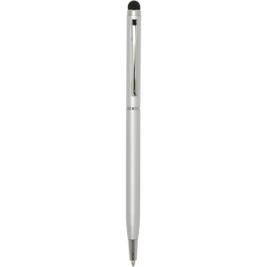Logo trade promotional merchandise picture of: Ore aluminium ballpoint pen with stylus