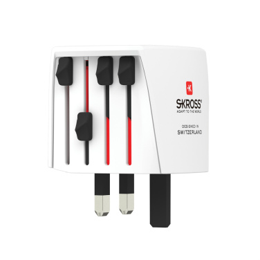 Logo trade corporate gift photo of: SKROSS World Travel Adapter MUV Micro