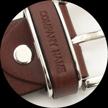 Logotrade advertising product image of: Leather belt 502035000